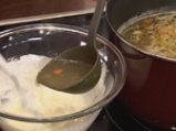 Пилешка супа с бухтички от кисело мляко 5