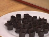 Домашни шоколадови бонбони с пълнеж от трюфел крем 6