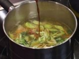 Пилешка супа с броколи и нудълс 4