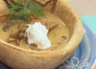 Супа от манатарки (Зупа гжибова)