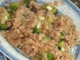 Ориз с броколи и гъби шийтаке 3