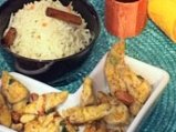 Пиле къри с ориз и кокос