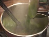 Зелена супа с три варива 6