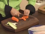 Рулца пангасиус с тиквички и моркови 3