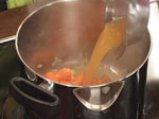 Крем супа от моркови с лук и кашу 3