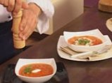 Доматена супа с брускети 10