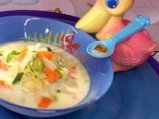 Млечна супа със зеленчуци и малко маг...