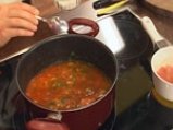 Доматена супа с печени чушки 8