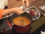 Супа от червена леща с маслинени кротончета 6