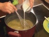 Супа от зелени маслини и праз 8