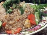 Пържен ориз със свинско по тайландски