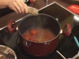 Крем супа от домати с мус от сирене 3