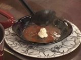 Крем супа от домати с мус от сирене 8