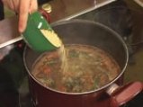 Супа от леща с макарони 8