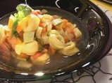 Супа от тиквички с тортелини