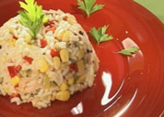 Френска салата  с ориз и риба тон