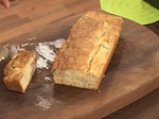 Хлебен кекс с шунка и маслини 7