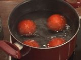Патладжани с доматен сос и макарони 5