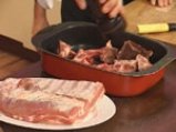 Свински гърди със сладко-кисело баварско зеле и картофи с коричка 2