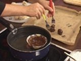 Орехови топчета с шоколад 