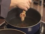 Пилешки хапки с къри сос 9