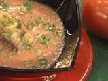 Студена доматена супа с ескабече от п...