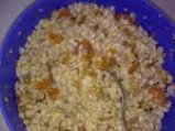 Жито с орехи, стафиди и сушени кайсии