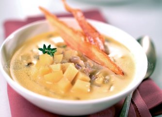 Супа с картофи и бекон