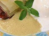 Вишнев щрудел с ванилово-карамелов сос