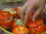 Пълнени домати с ризото от тиквички 4