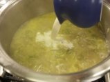 Италианска супа от праз със сирена 2