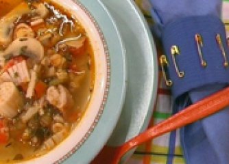 Пилешка супа "Луизиана"