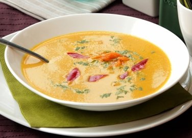 Постна морковена супа