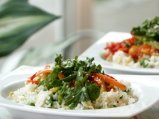 Ориз със зеленчуци в уок