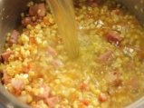 Супа с царевица и бекон 2