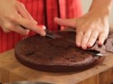 Шоколадова торта с тиква 5
