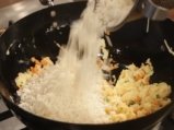 Ориз с къри в уок  4