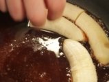 Обърнат кейк с банани 