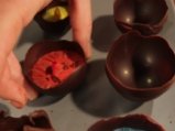 Шоколадови яйца с крем 2