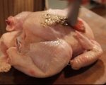 Печено пиле с микс от провансалски подправки 2