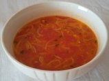 Доматена супа с кедрови ядки