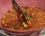 Пикантна супа с боб и царевица 6