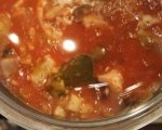 Рибена супа с домати и маслини 5